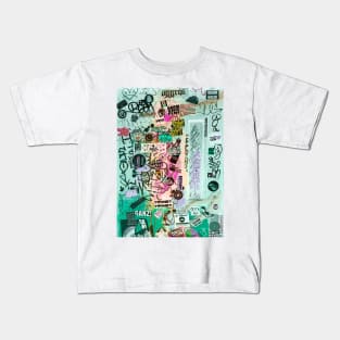 Sticker Urban Style Graffiti Tags Kids T-Shirt